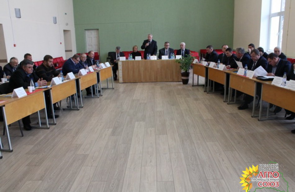 Заседание Совета руководителей Брестского областного агропромышленного союза